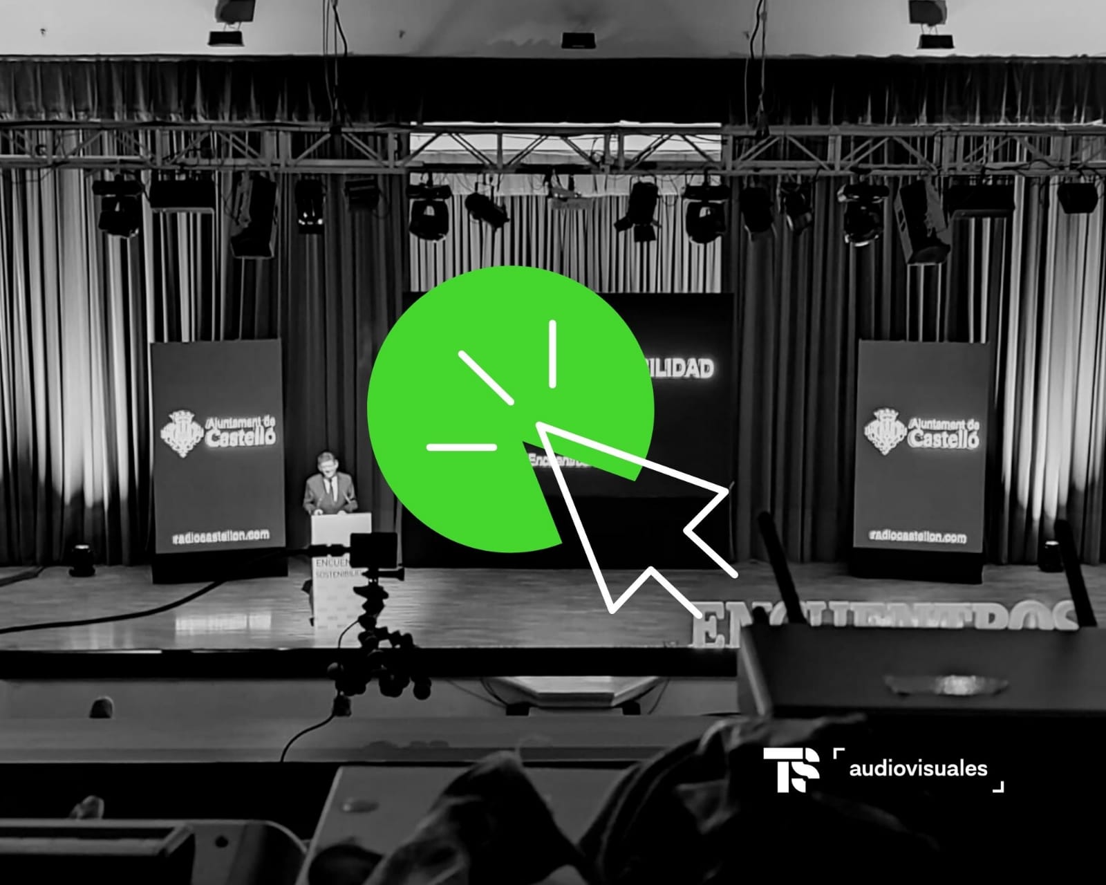 infraestructuras audiovisuales para eventos